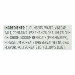 First Street Pickles, Hamburger, Dill Chips, 46 Fluid Ounce -Delicious Food Shop c84a0c1a 5a3c 4b86 b1bf 4fc711a92e12