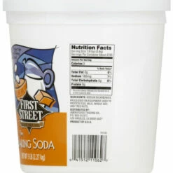 First Street Baking Soda, Pure, 5 Pound -Delicious Food Shop c8660442 5271 4d0a a6cc 68bed678ca6d