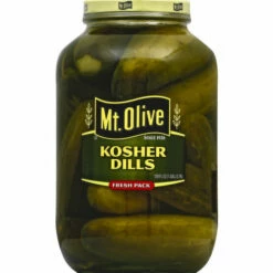 Mt. Olive Dills, Kosher, Fresh Pack, 128 Ounce