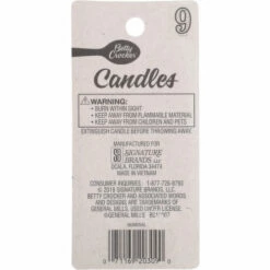 Betty Crocker Birthday Candle, Numeral 9, 3 Inch, 1 Each