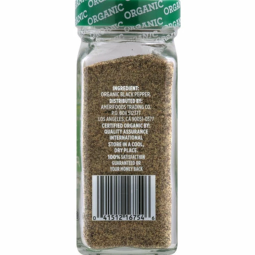 Sun Harvest Black Pepper, Organic, Ground, 1.7 Ounce 5 Sun Harvest Black Pepper, Organic, Ground, 1.7 Ounce - Image 3