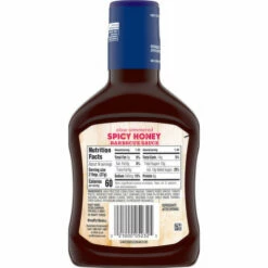 Kraft Slow-Simmered Spicy Honey Barbecue Sauce, 18 Ounce