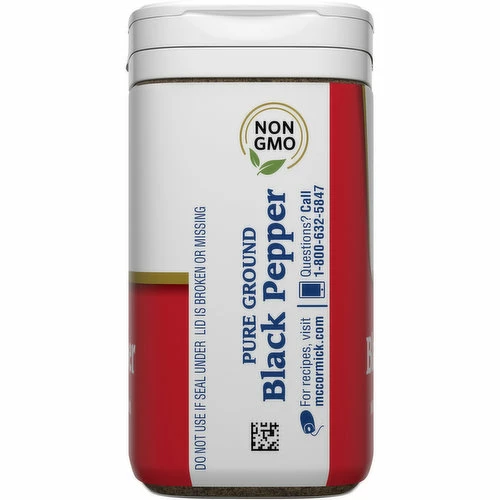 McCormick Pure Ground Black Pepper, 3 Ounce 5 McCormick Pure Ground Black Pepper, 3 Ounce - Image 3