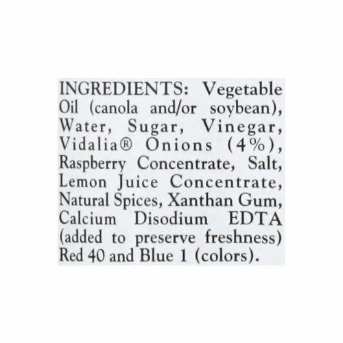 Virginia Brand Dressing, Gluten Free, Vidalia Onion, Raspberry Vinegarette, 33.81 Ounce 6 Virginia Brand Dressing, Gluten Free, Vidalia Onion, Raspberry Vinegarette, 33.81 Ounce - Image 4