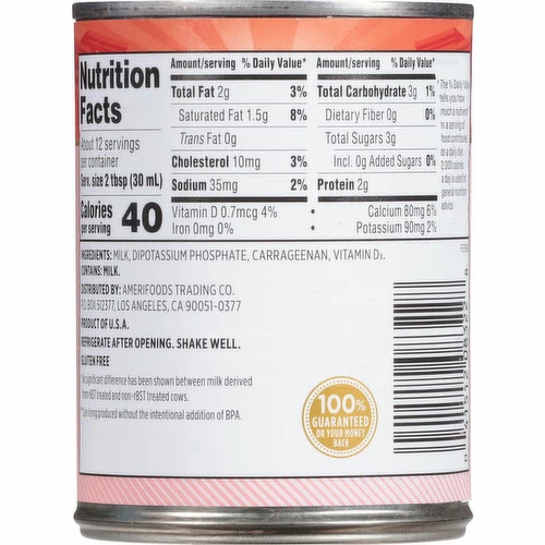 First Street Evaporated Milk, 12 Fluid Ounce 3 First Street Evaporated Milk, 12 Fluid Ounce