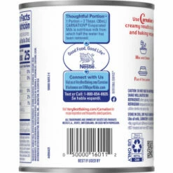Carnation Evaporated Milk, Fat Free, 12 Fluid Ounce
