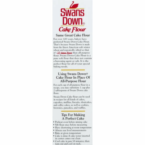 Swans Down Cake Flour, 32 Ounce 3 Swans Down Cake Flour, 32 Ounce