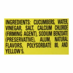 Mt Olive Pickles, Hamburger Dill Chips, 16 Fluid Ounce -Delicious Food Shop d76ac99f b257 4635 9fdd fd224e5e0211