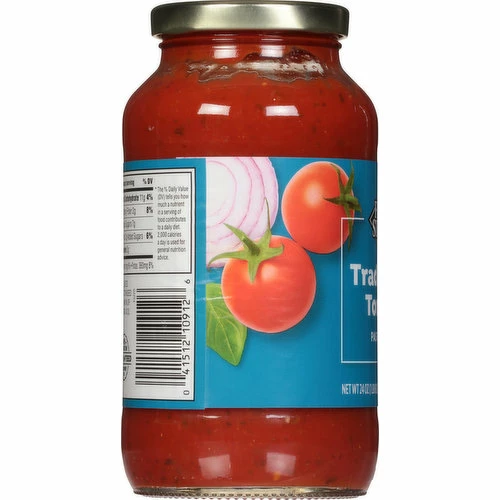 First Street Pasta Sauce, Traditional Tomato, 24 Ounce 4 First Street Pasta Sauce, Traditional Tomato, 24 Ounce - Image 2