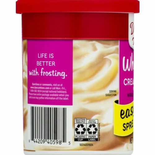 Duncan Hines Frosting, Cream Cheese, Whipped, 14 Ounce 4 Duncan Hines Frosting, Cream Cheese, Whipped, 14 Ounce - Image 2