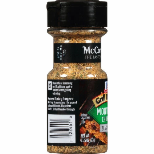 McCormick Montreal Chicken Seasoning, 2.75 Ounce 4 McCormick Montreal Chicken Seasoning, 2.75 Ounce - Image 2