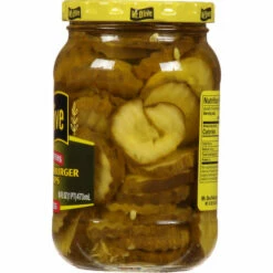 Mt Olive Pickles, Kosher Hamburger Dill Chips, Mini Stuffers, 16 Fluid Ounce -Delicious Food Shop e6582748 941c 40ef acb1 9cf8637f0681