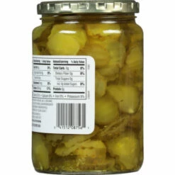 First Street Pickles, Dill Chips, Hamburger, 24 Fluid Ounce -Delicious Food Shop e901955d fc44 4c00 a002 107d35cbe3eb