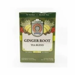 Tadin Tea Bag Ginger Root, 24 Each