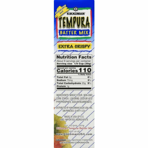 Kikkoman Batter Mix, Tempura, Extra Crispy, 10 Ounce 5 Kikkoman Batter Mix, Tempura, Extra Crispy, 10 Ounce - Image 3