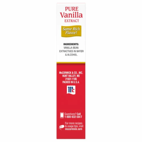McCormick Pure Vanilla Extract, 2 Fluid Ounce 5 McCormick Pure Vanilla Extract, 2 Fluid Ounce - Image 3