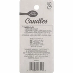Betty Crocker Birthday Candle, Numeral 2, 3 Inch, 1 Each