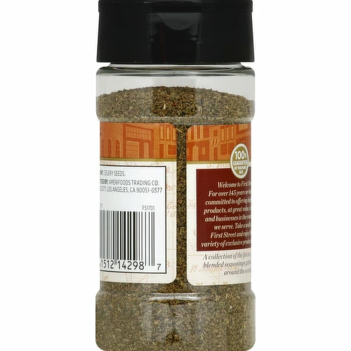 First Street Celery Seeds, Whole, 3 Ounce 3 First Street Celery Seeds, Whole, 3 Ounce