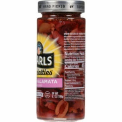 Pearls Olives, Greek, Sliced Kalamata, 6.7 Ounce -Delicious Food Shop f802ee70 4a38 425e b7f6 cddb8994a56f