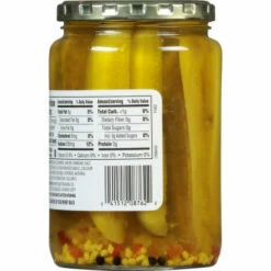 First Street Pickles, Zesty Kosher, Dill Spears, Fresh Pack, 24 Fluid Ounce -Delicious Food Shop f991a728 4152 4b17 b5ac 90064ef27fde