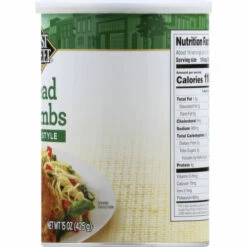 First Street Bread Crumbs, Italian Style, 15 Ounce -Delicious Food Shop f9d6f6bc 8c07 4dc4 8d54 08bce0129e38