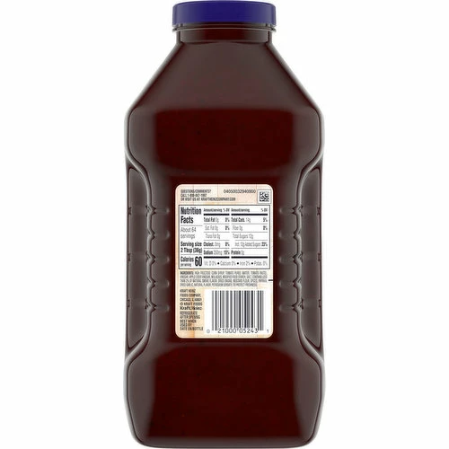 Kraft Slow-Simmered Original Barbecue Sauce, 82.5 Ounce 3 Kraft Slow-Simmered Original Barbecue Sauce, 82.5 Ounce