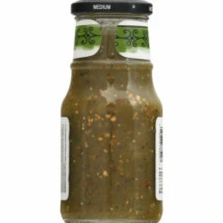 Herdez Salsa Verde, Medium, Roasted, 15.7 Ounce
